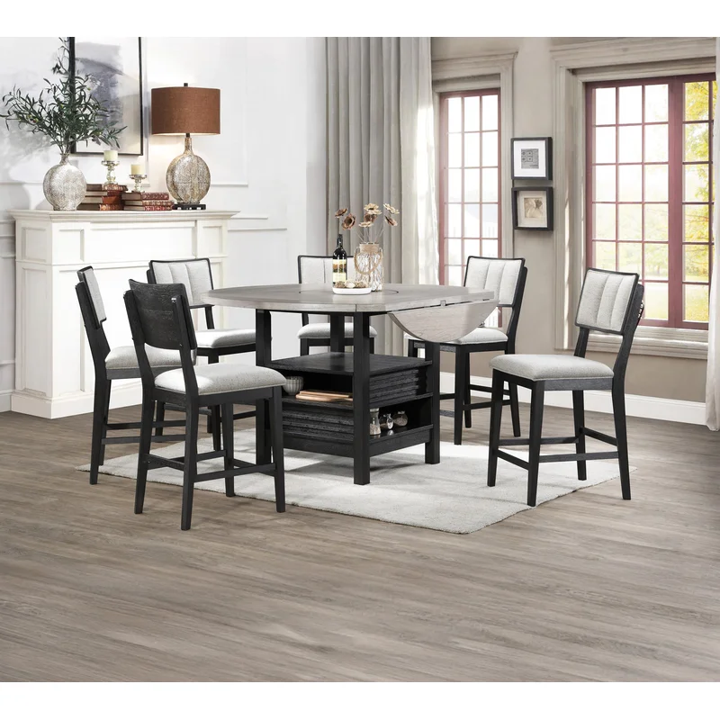Cline Ctr Ht Table Light Grey