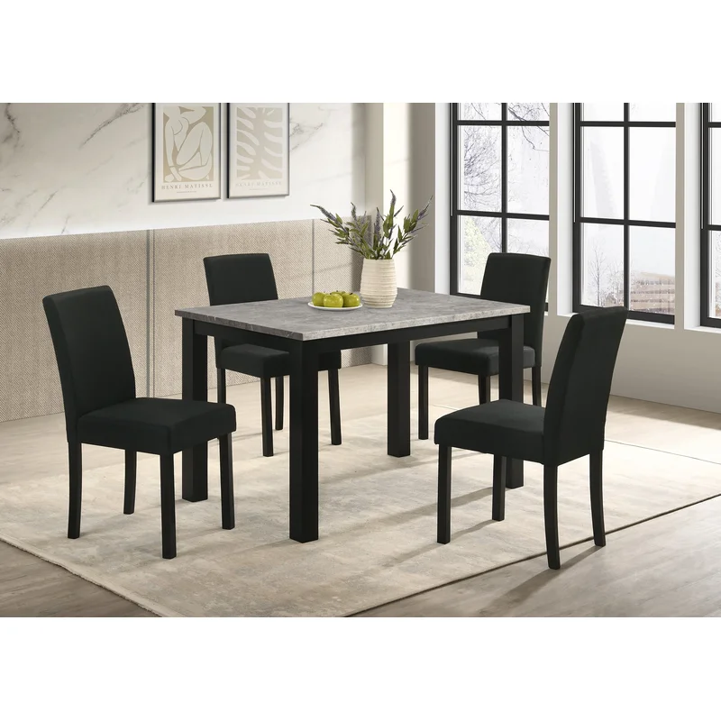 Resia Dining Table-Concrete