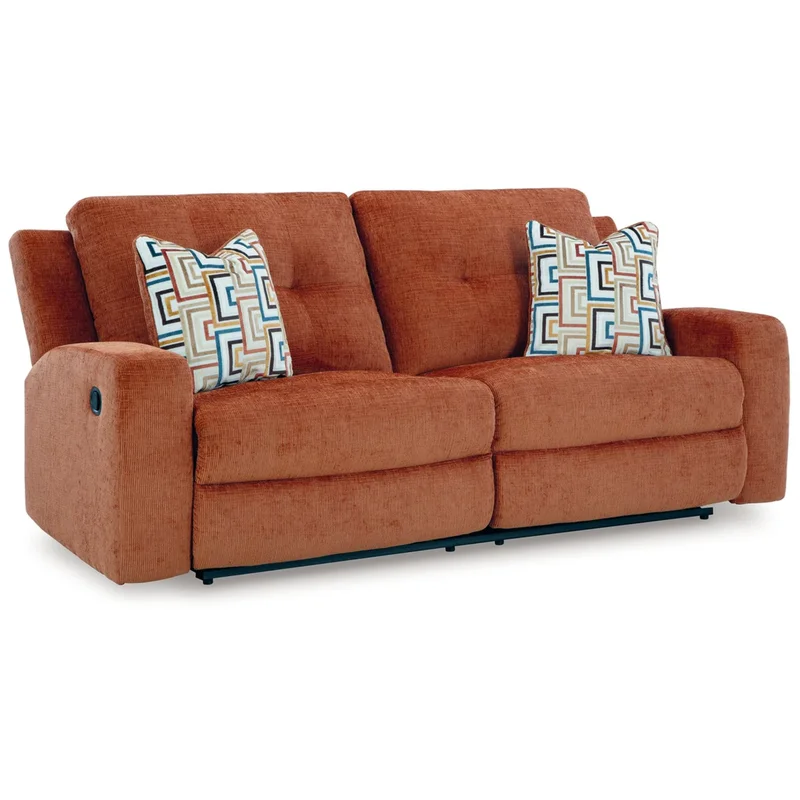 Danum Reclining Sofa in Spice
