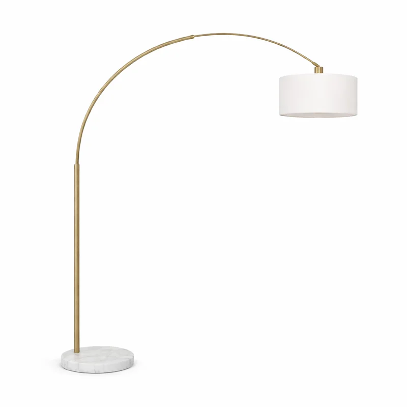 Ambient Arch Gold Brass Floor Lamp