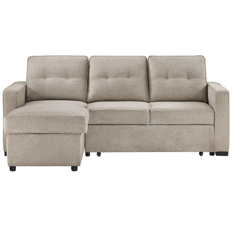 Noah Flippable Convertible Sleeper Brown Chofa