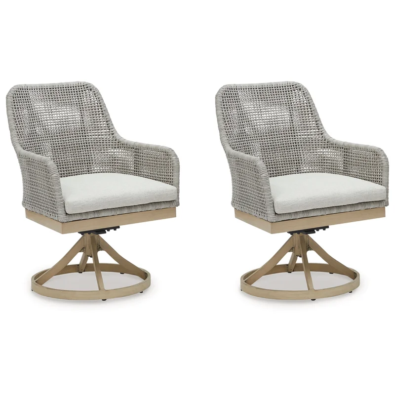Seton Creek Swivel Chair w/Cushion (2/CN)