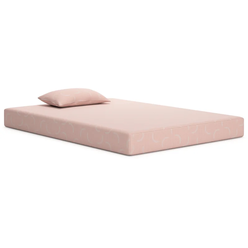 iKidz Coral Twin Mattress and Pillow 2/CN