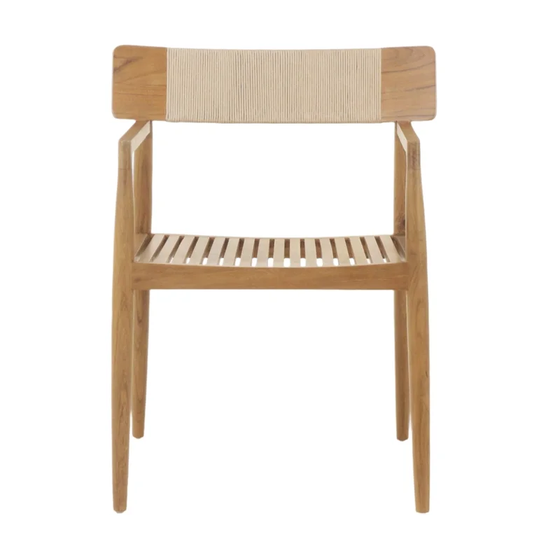 Sarla Outdoor Teak Dining Chair