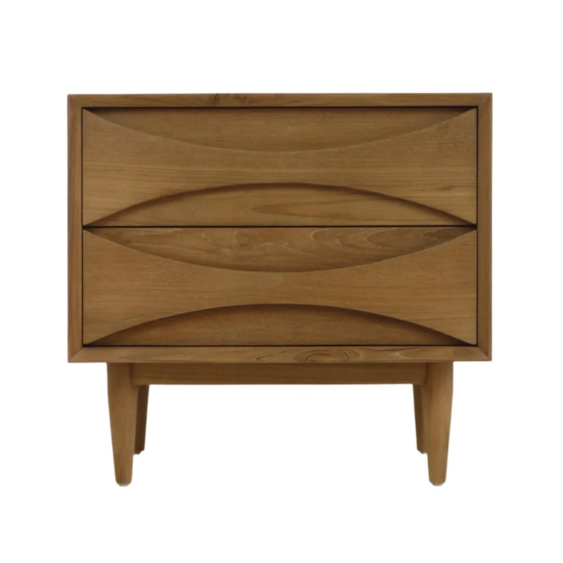 Solid Wood Arne Vodder Nightstand