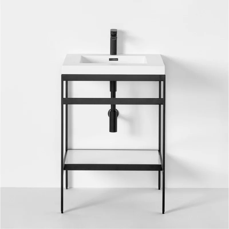Wetstyle C 24.25" Single Bathroom Vanity Set