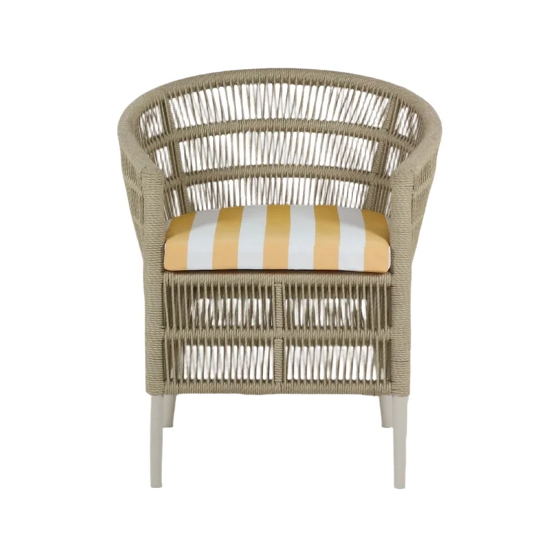 Light Flora Patio Chair with Sunbrella Fabric