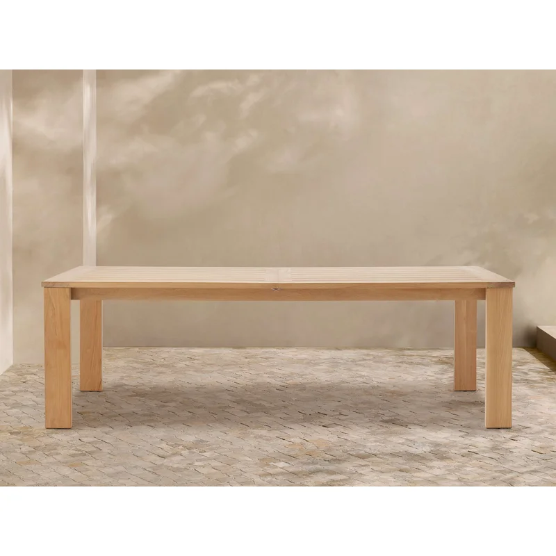 Bal Harbour Outdoor Teak Extension Dining Table