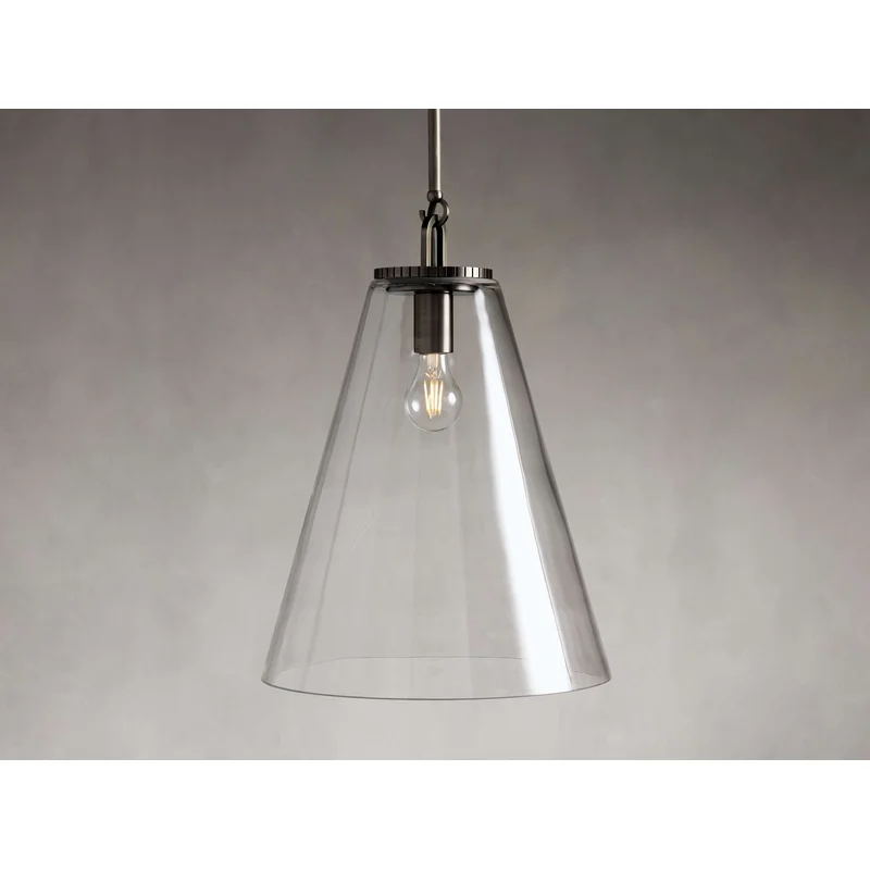 Wescott Medium Cone Pendant with Bronze Rod