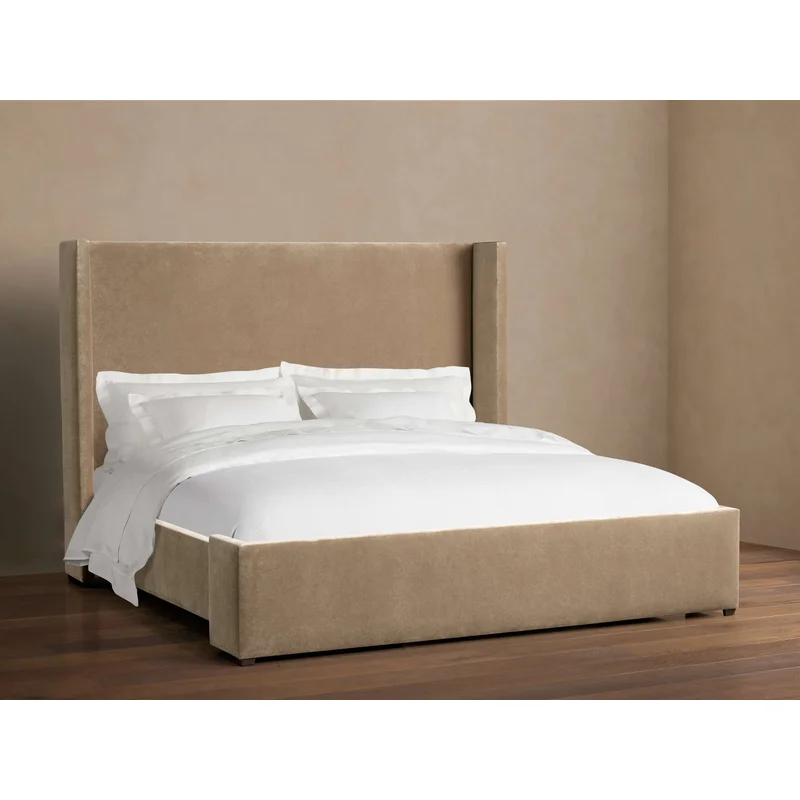 Wyller Bed with Tall Headboard