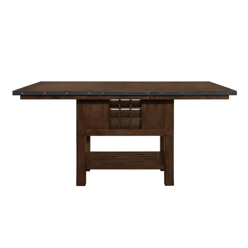 Schleiger Counter Height Dining Table in Dark Brown 5400-36XL*