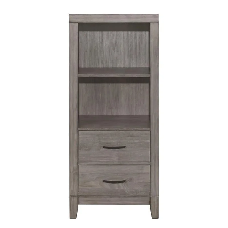 Woodrow Pier/Tower Nightstand in Gray 2042NB-10