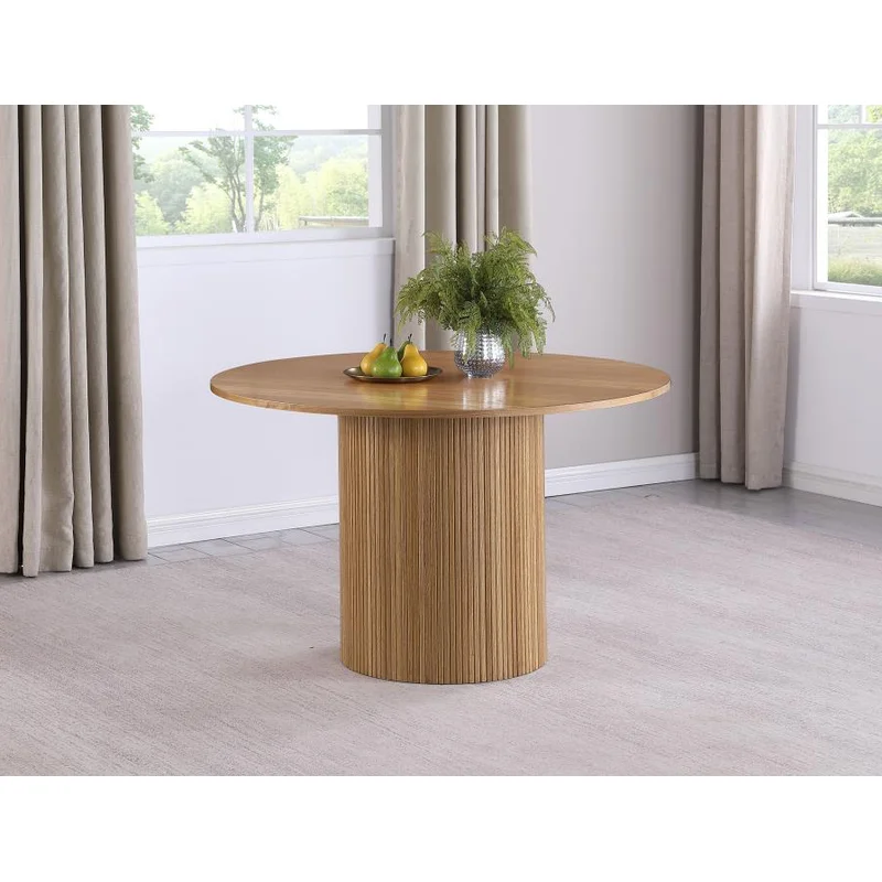 Bradbury Round 48-inch Wood Top Dining Table Natural