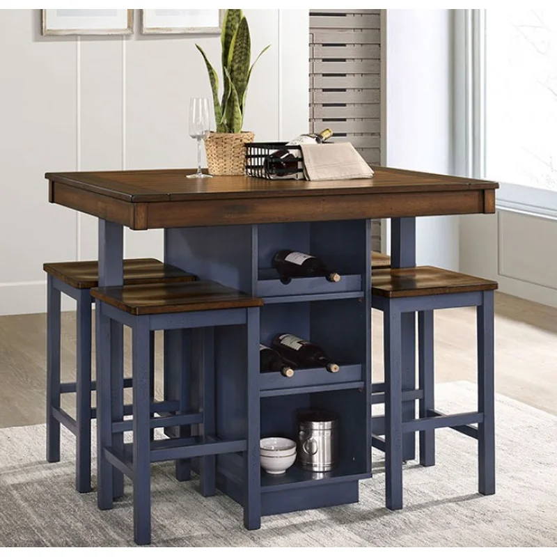 Azurine 5-Piece Counter Height Dining Set