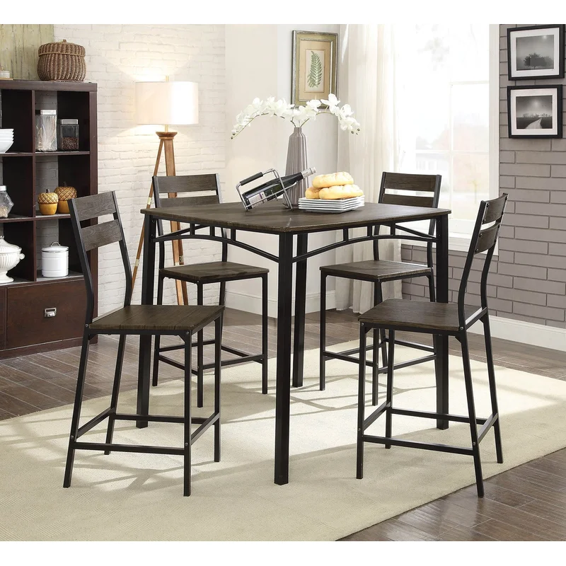 Westport Weathered Gray Counter Height Dining Set