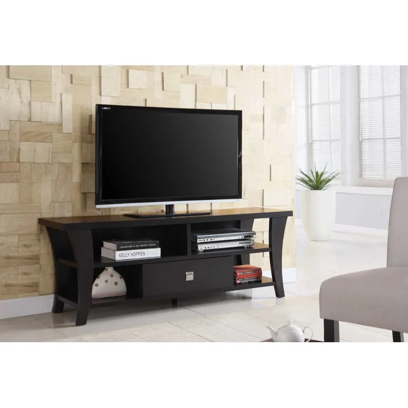 1-Drawer TV Console Cappuccino