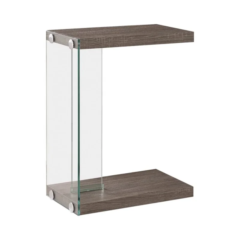 Accent Table Weathered Grey & Table