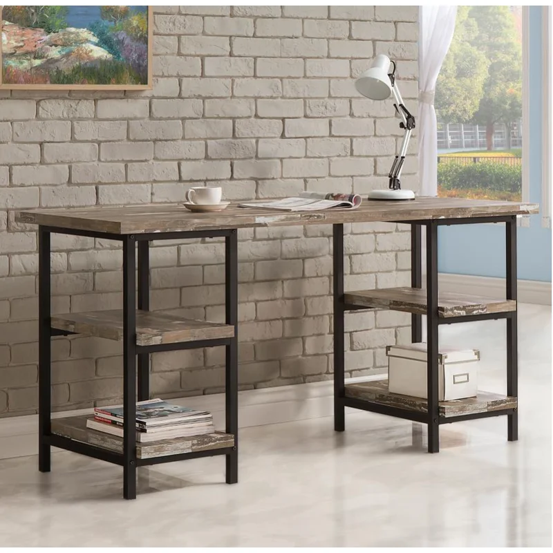 Skelton 4-Shelf Writing Desk Salvaged Cabin