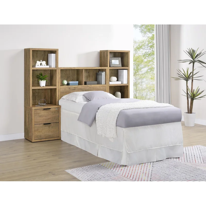 Westpark 3-Piece Bookcase Bedroom Set Twin