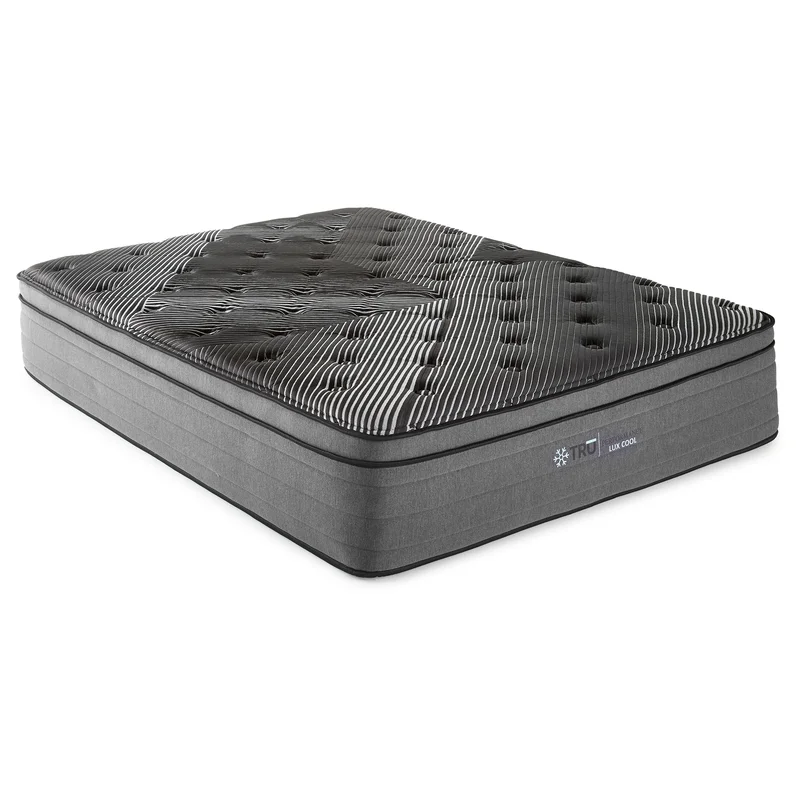 Montlake 15 Queen Cool Firm Euro Top Hybrid Mattress