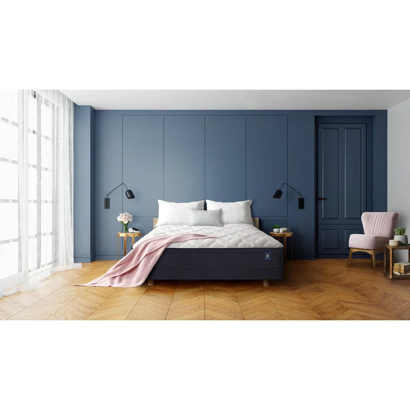 Restonic Comfortcare Hybrid Restonic Direct Firm - White+blue