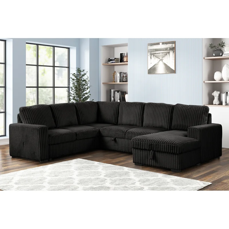 Xenith Black Sectional