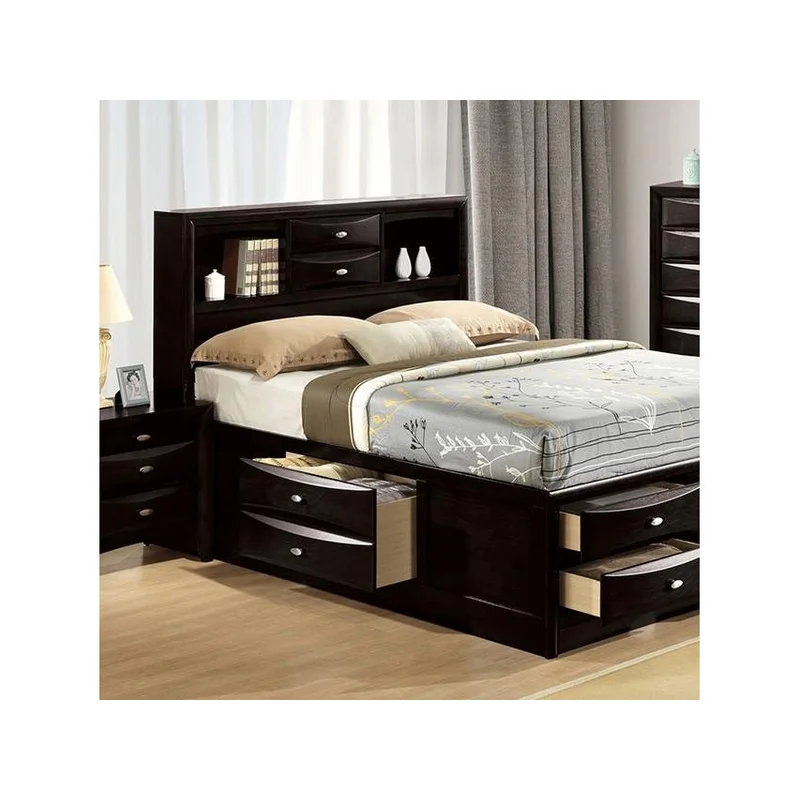 Zosimo Black Storage Bed
