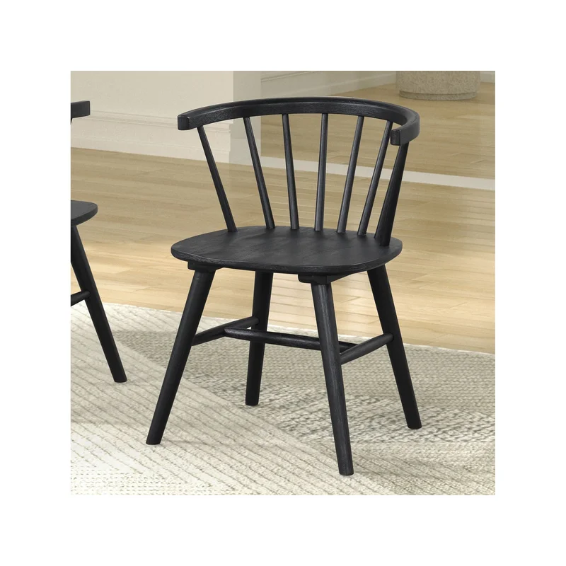 Yate Black Dining Chair (Set of 2)