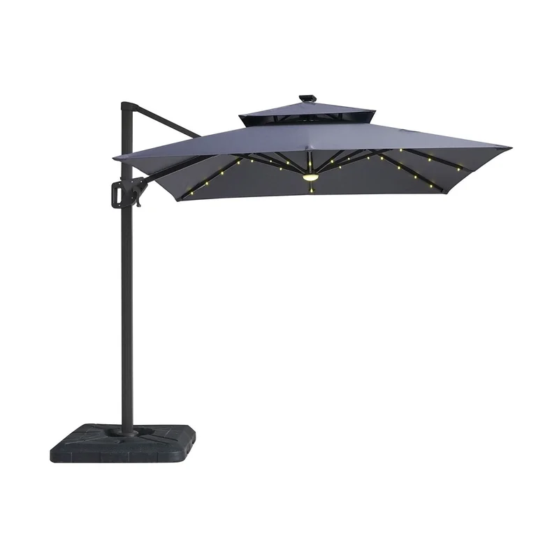 Xico Gray Square Umbrella