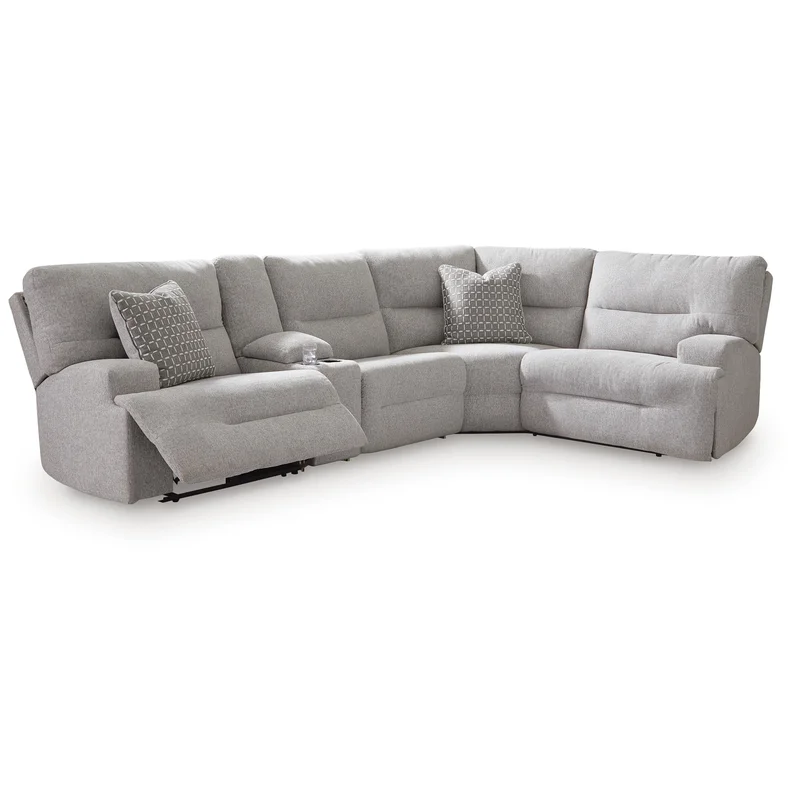 Acklen Place Power Reclining Sectional with Storage Console
