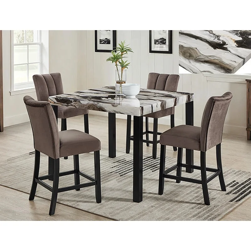 Vega Faux Marble Ct Height Table