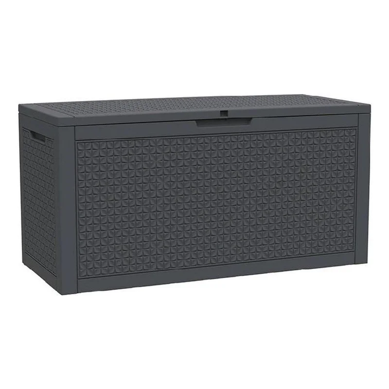 48 Black Polypropylene Water Resistant Deck Box