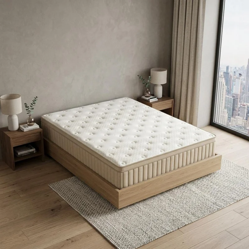 12 Full Double Gel Memory Foam Hybrid Mattress