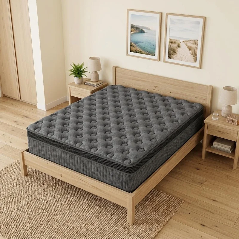 12 Full Double Lumbar Support Memory Foam Hybrid Mattress