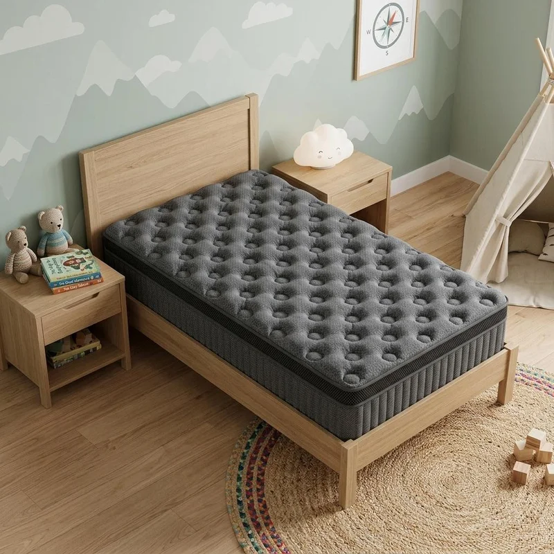 12 Twin Lumbar Support Memory Foam Hybrid Mattress