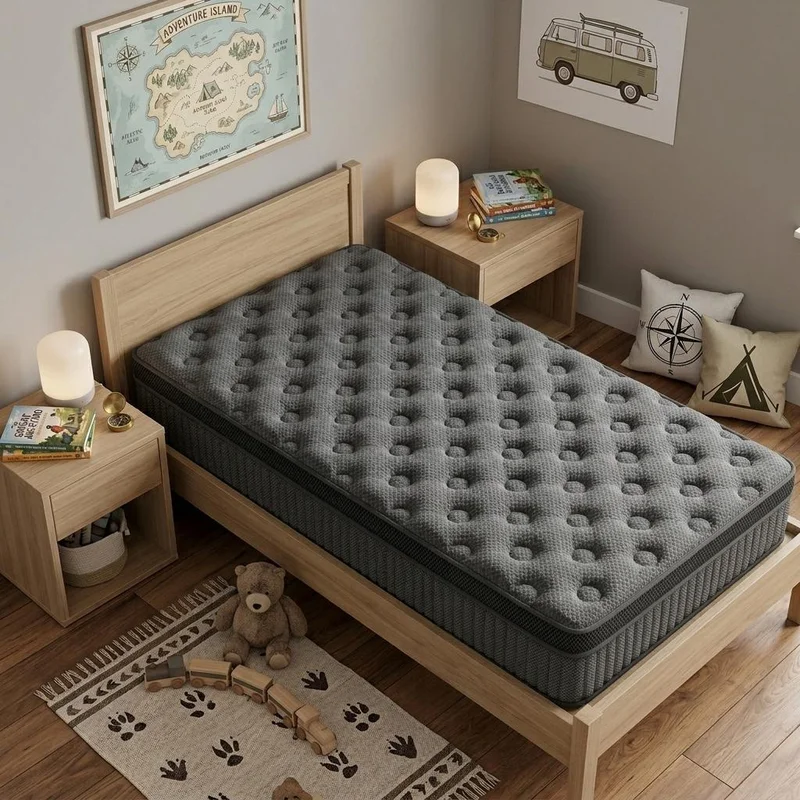 14 Twin Lumbar Support Memory Foam Hybrid Mattress