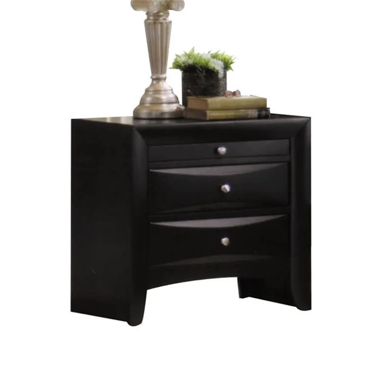 Acme Furniture Ireland Nightstand in Black