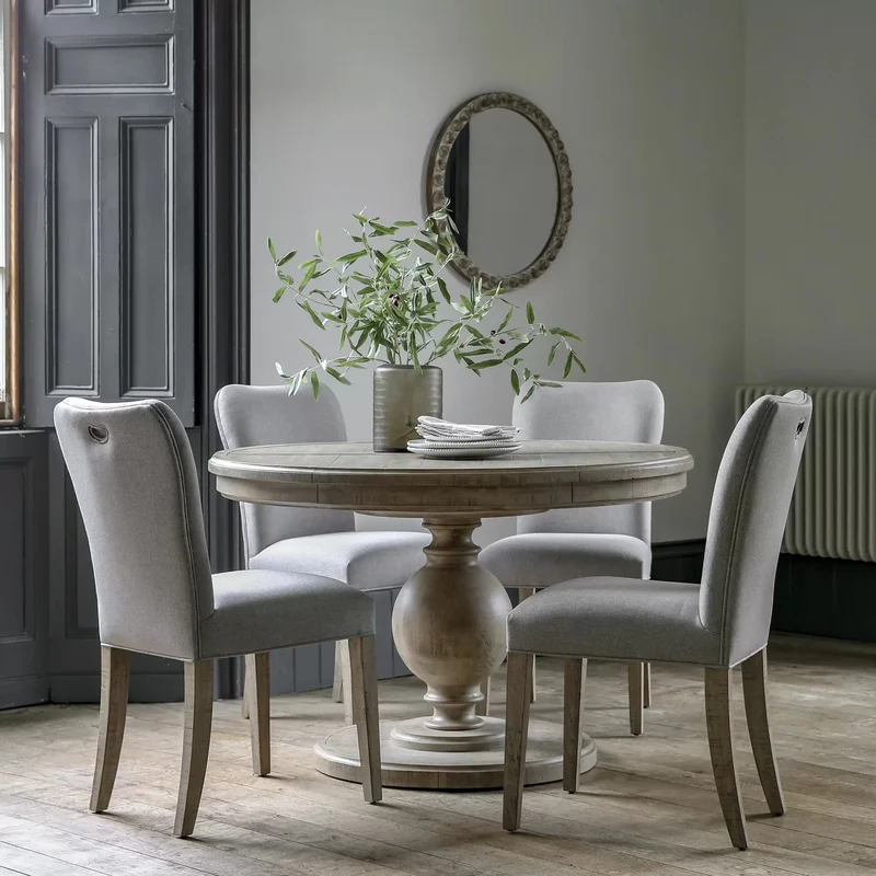 Wakefield Rnd Ext Dining Tble 1200/1600x1200x750mm