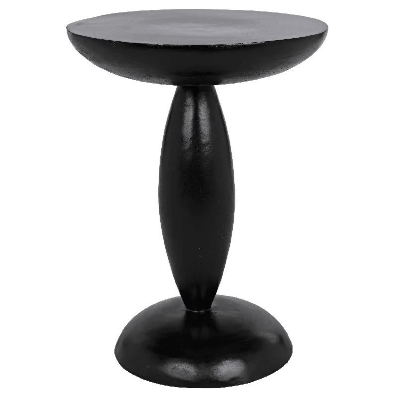 Adonis Side Table Hand Rubbed Black