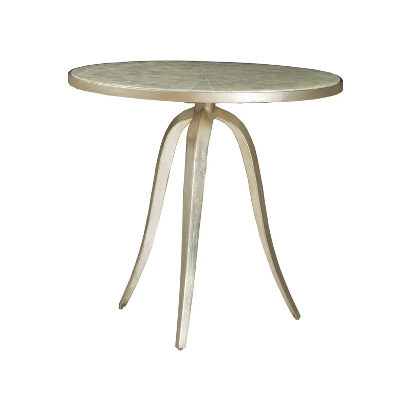 Signature Designs Capiz Round End Table