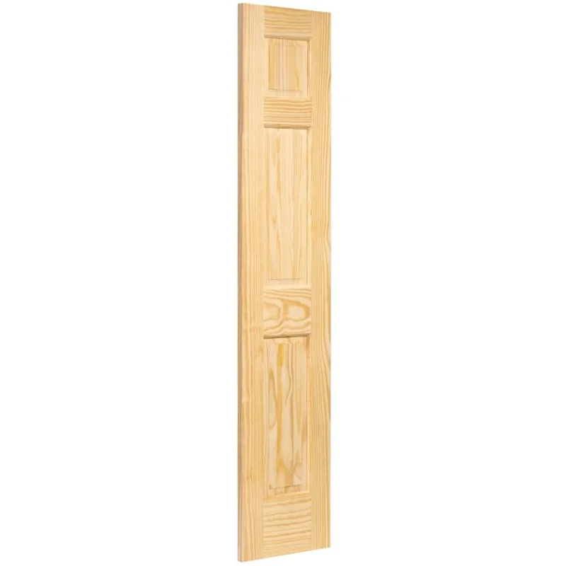 Colonial Paneled Solid Wood Unfinished Colonial Standard Door