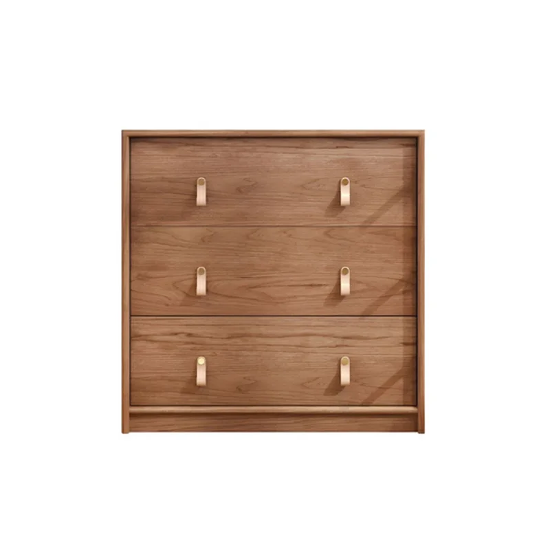 Waykin Mid-Century Modern Wood Dresser with 3- Drawers