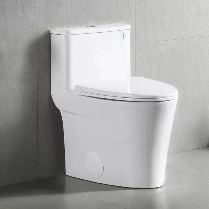 Yodar 1.28 GPF Elongated One-Piece Toilet (Seat Included)