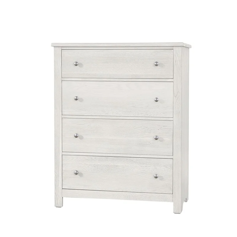 Vaughan Bassett Fundamentals 4 Drawer Chest in White