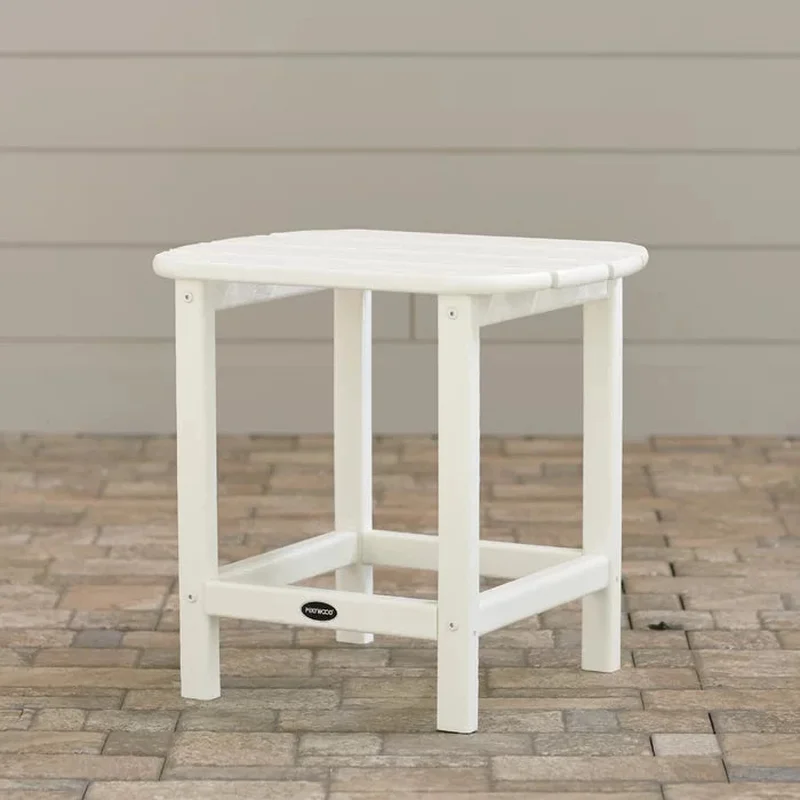 15" W x 19" L x 18" H South Beach Plastic/Resin Side Table