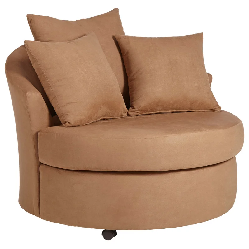 Alsup Barrel Chair Andover Mills Fabric: Tranquil Graphite