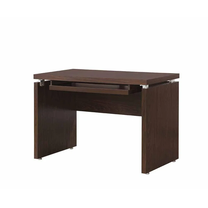 Russell Computer Desk With Keyboard Tray Medium Oak