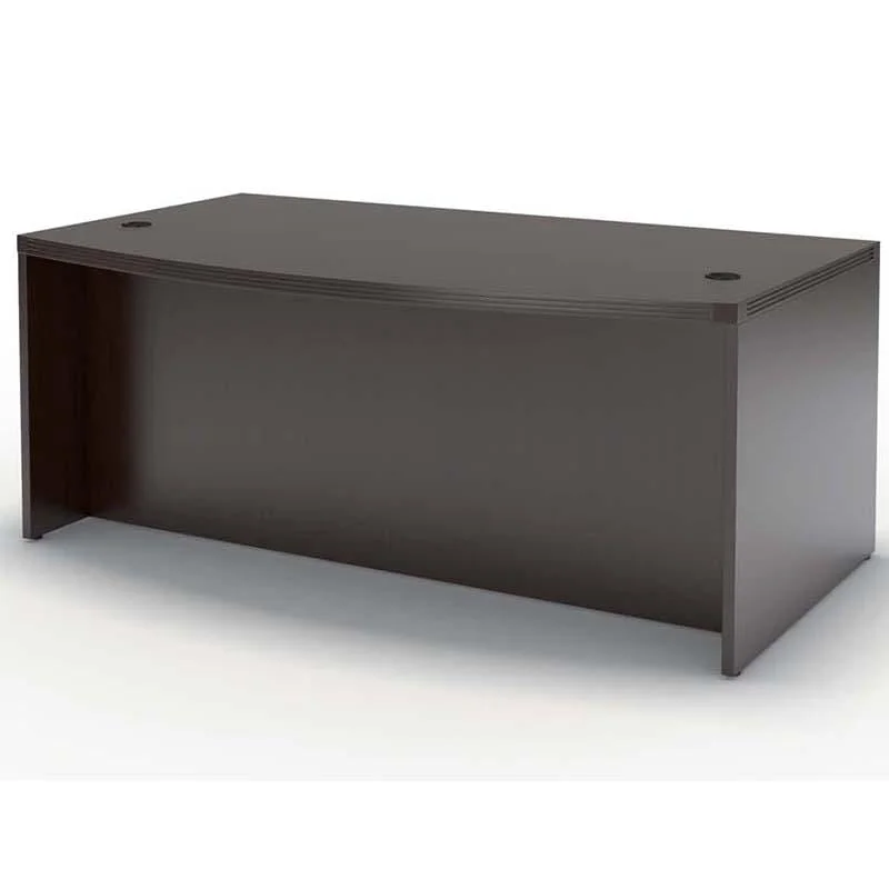 Safco Mayline Aberdeen 72" Bow Front Desk [ABD7242]