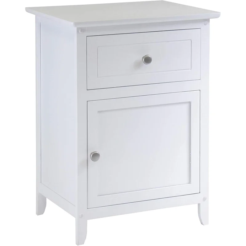 Winsome Eugene Accent Table 18.90"W x 14.96"D x 25"H White