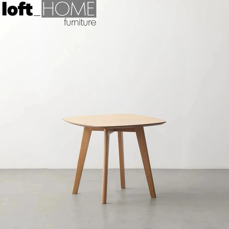 [Clearance] Scandinavian Wood Side Table DEAUVILLE